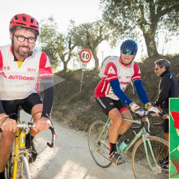 Ciclostorica Gaiole in Chianti 6 Ottobre 2019 - Percorsi Km 46 - 81 - 106 - 209 - Parte prima: orario 8:30 / 11:00